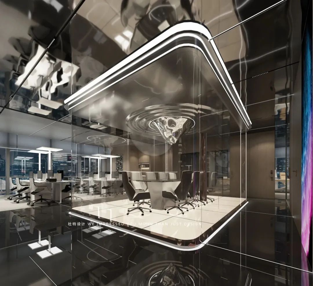 数字营销策划中心办公空间设计丨TODD 杜特设计团队-22