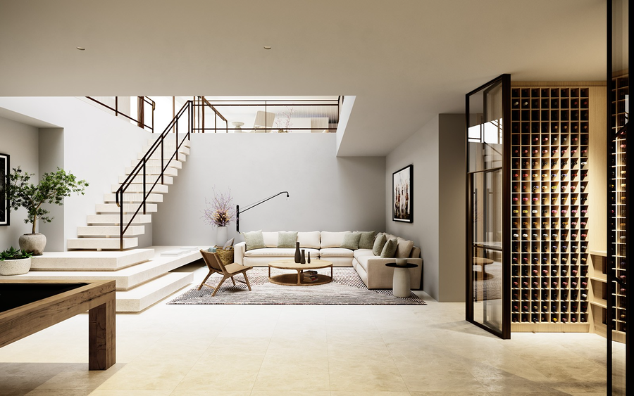 18 位建筑大师的伊维萨岛私人别墅设计,自然融入奢华-64