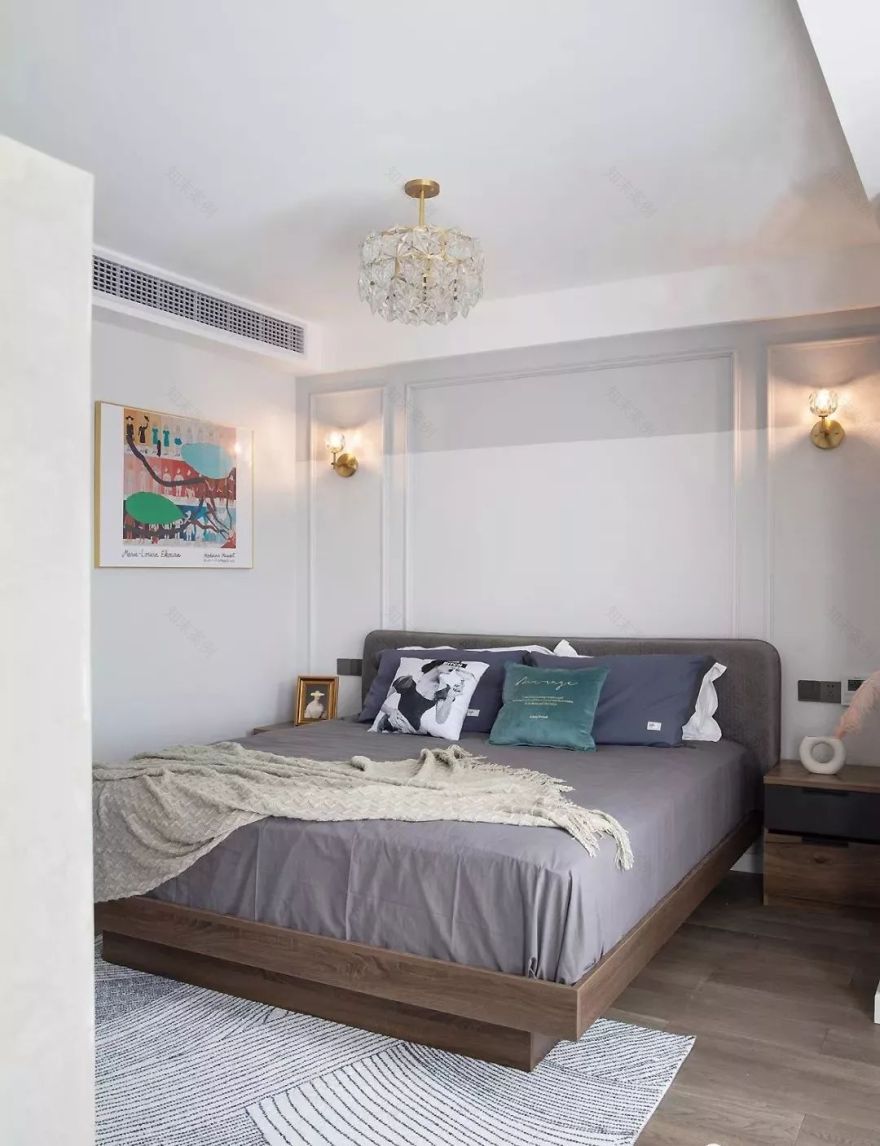 96㎡现代北欧风大套间,温馨时尚家居设计-51