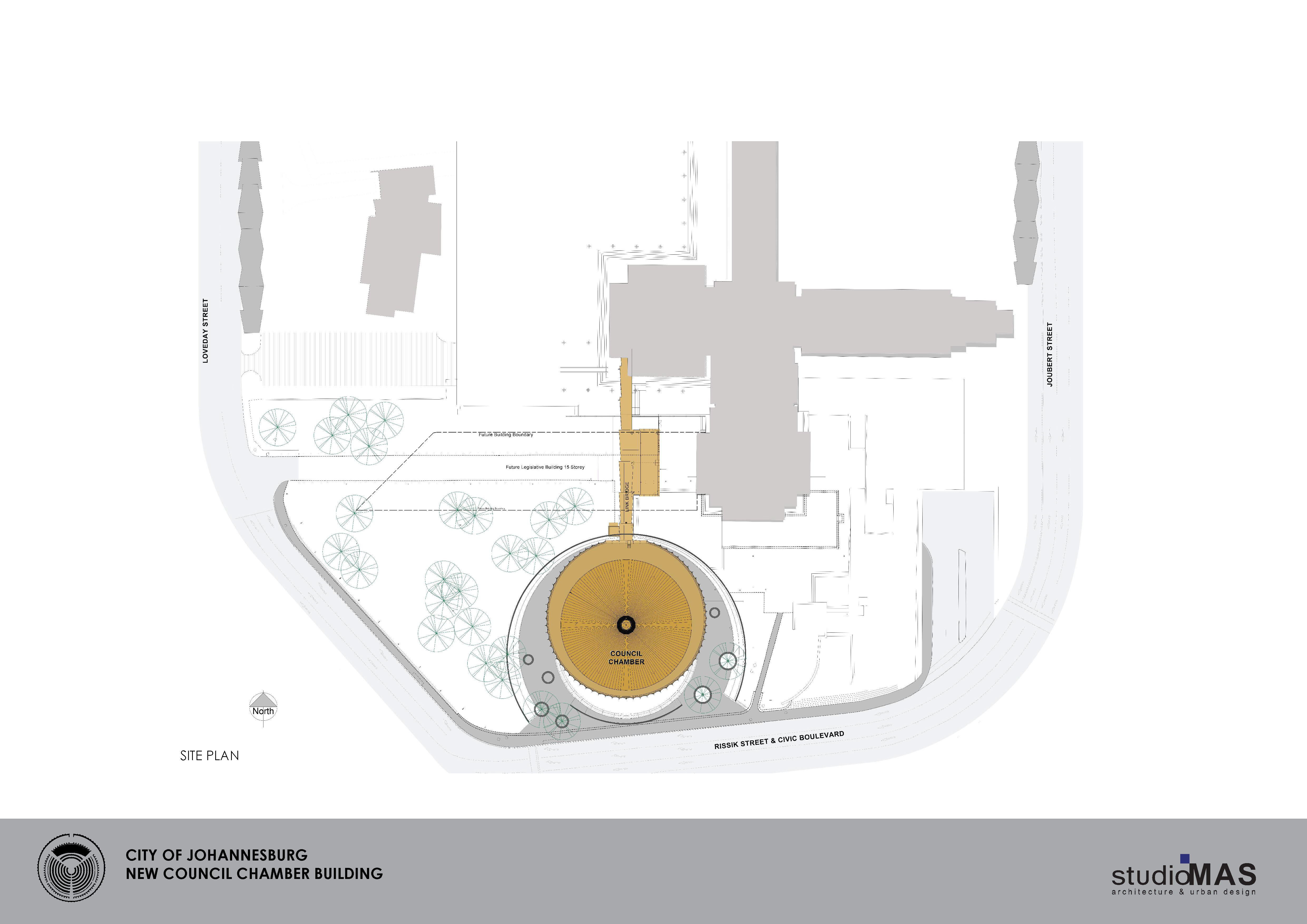 约翰内斯堡市议会会议厅丨南非约翰内斯堡丨Studio MAS Design-12