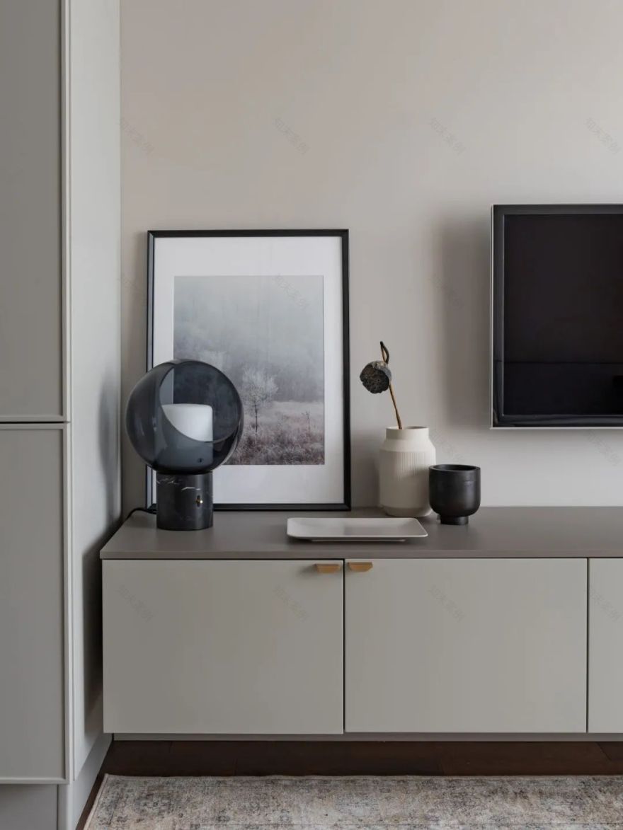 45㎡现代小公寓设计丨Yana ilnitskaya-19