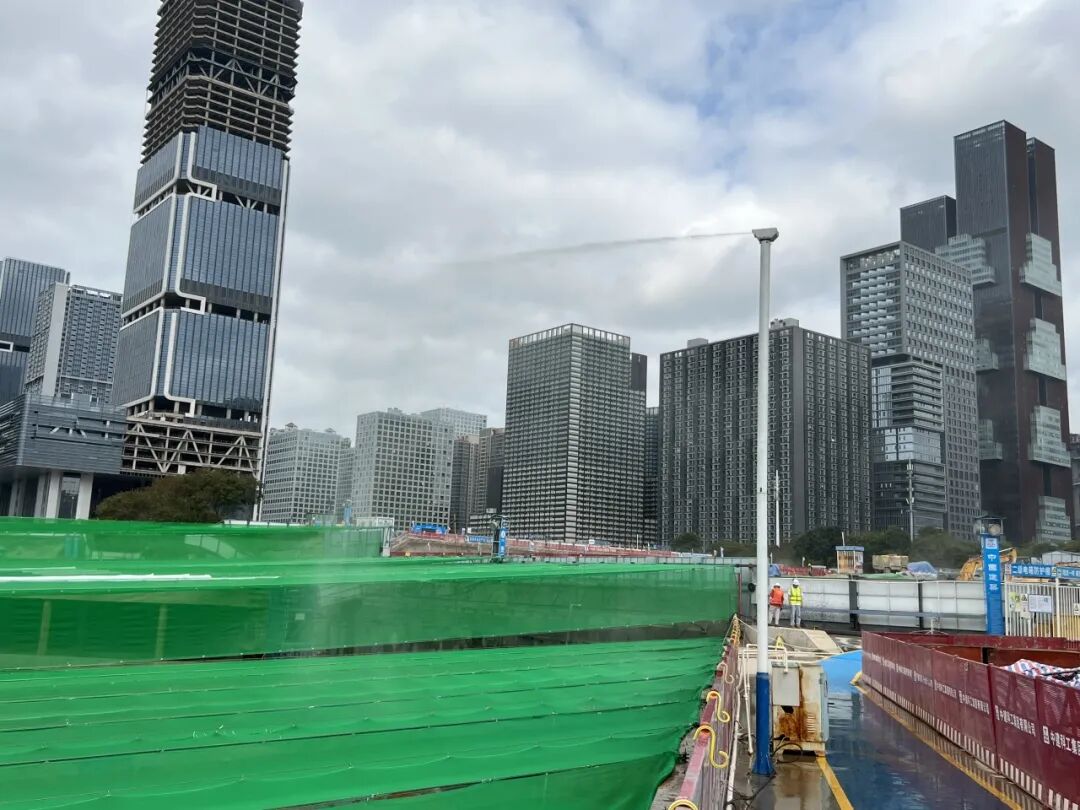 南山惊现“静音净尘”工地！紧邻学校居民区，靠啥黑科技？-48