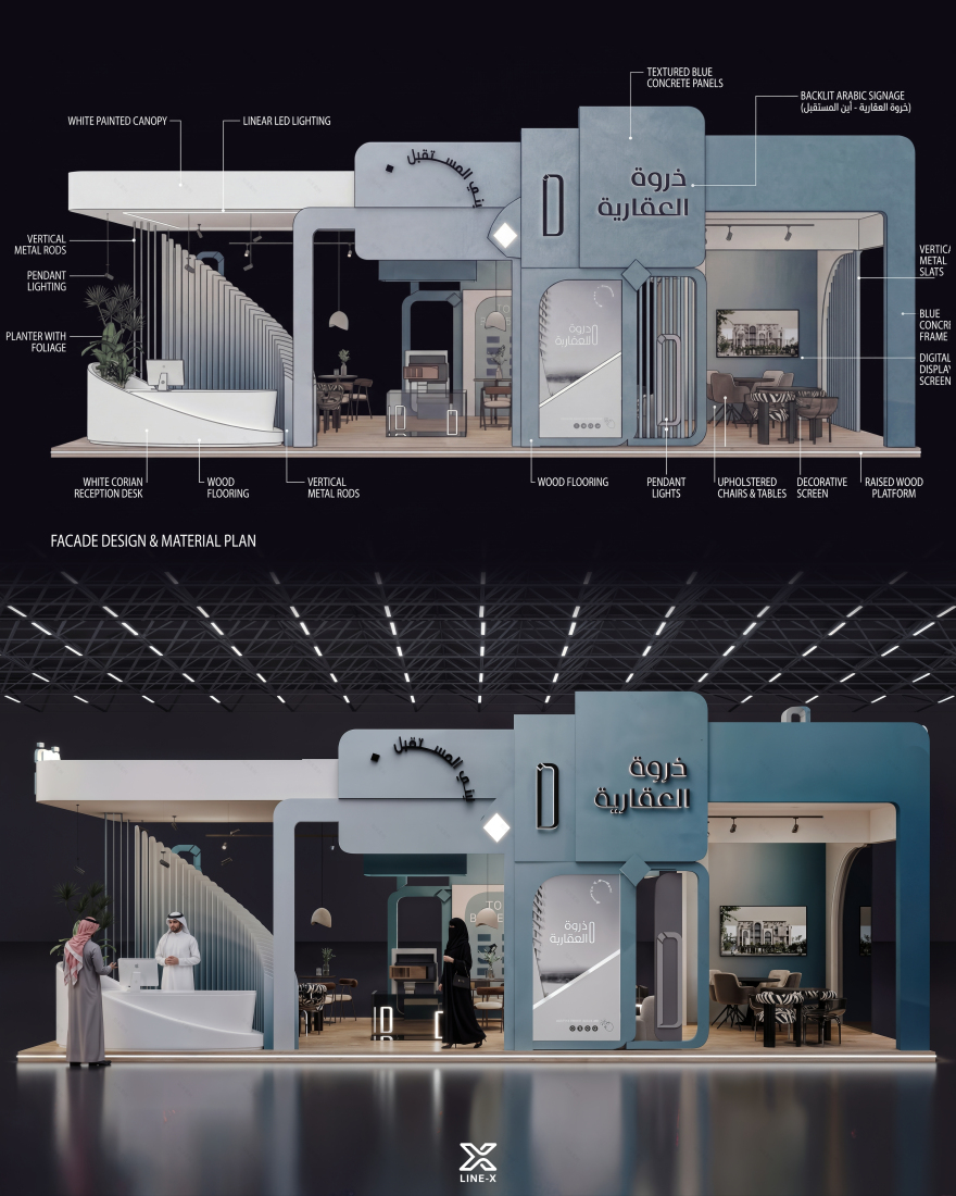 ZARWH Real Estate booth at Restatex Riyadh-2