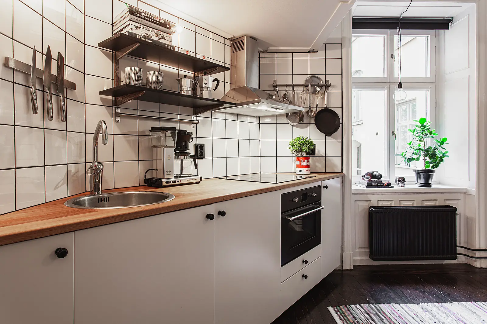 "瑞典 23m2 小户型公寓的纽约风设计"-5