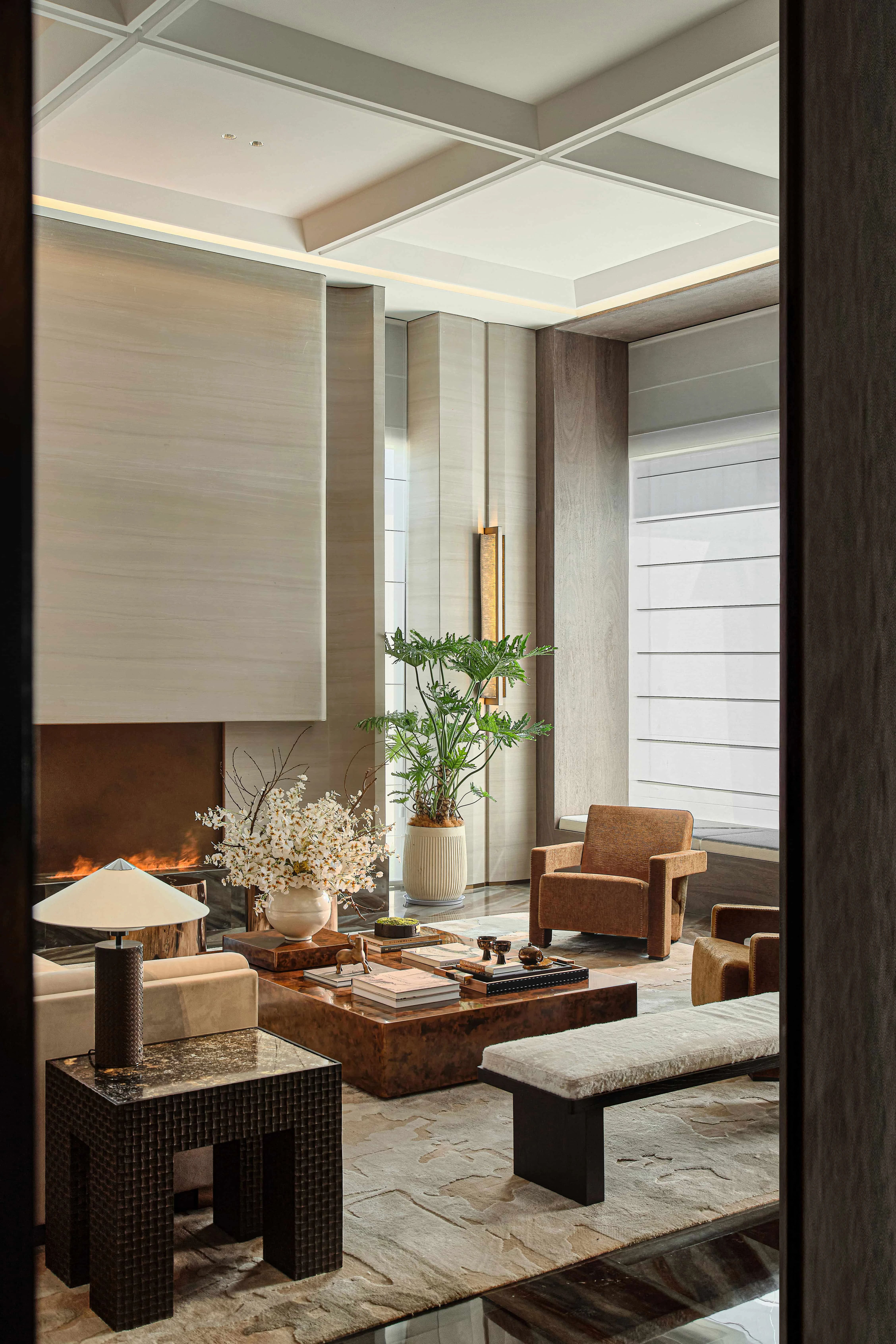 元起观潮架空会所丨FTWD（甫特达）室内设计公司-14