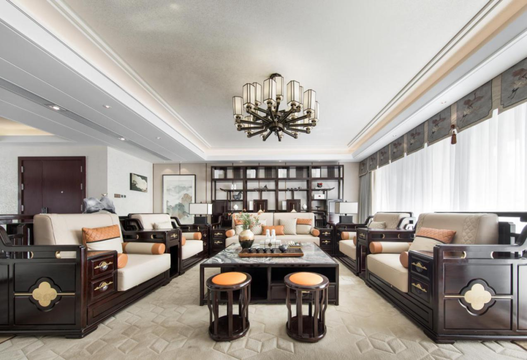 魅无界设计丨深圳壹号公馆：东方韵律，雅致生活。-5