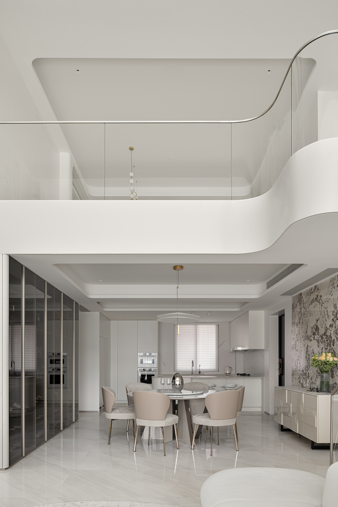 顶层复式丨中国温州丨里外空间设计-24