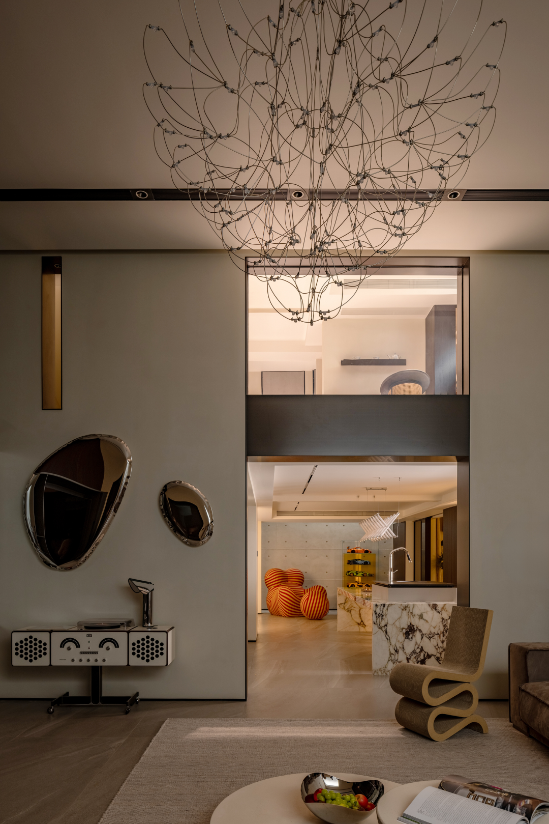 600㎡大宅的优雅生活·方寸皆艺术丨中国盐城丨晓安设计-4