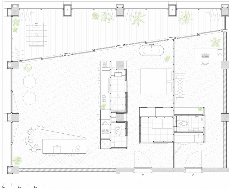 “他的阁楼” · 简约开放的生态住宅设计丨荷兰阿姆斯特丹丨Kumiki-43