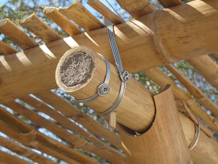 Ecuador 海滩竹制遮阳棚 设计巧妙融合本土特色-17