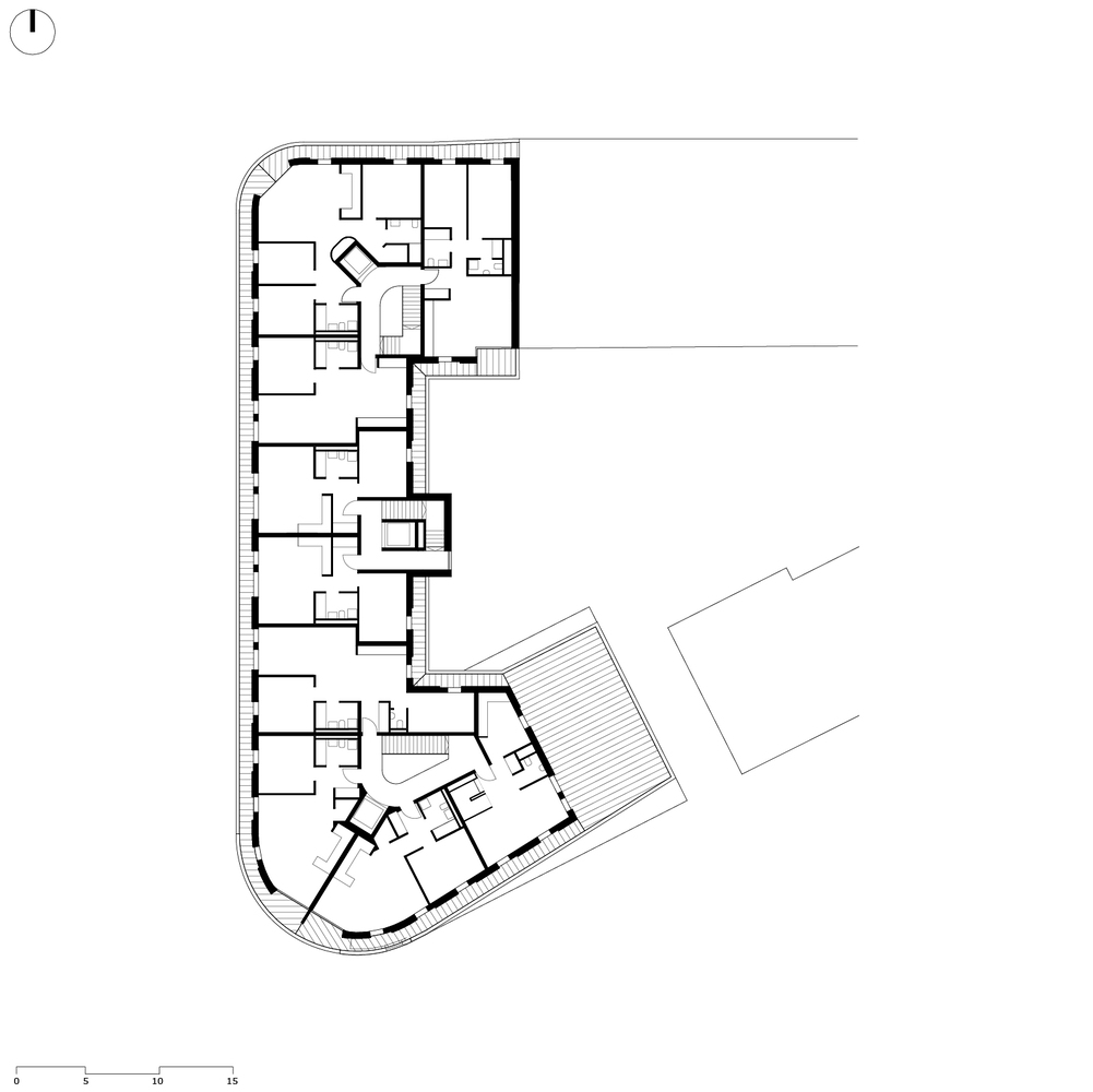 瑞士 Ouchy II 公寓丨瑞士洛桑丨RDR architectes-33