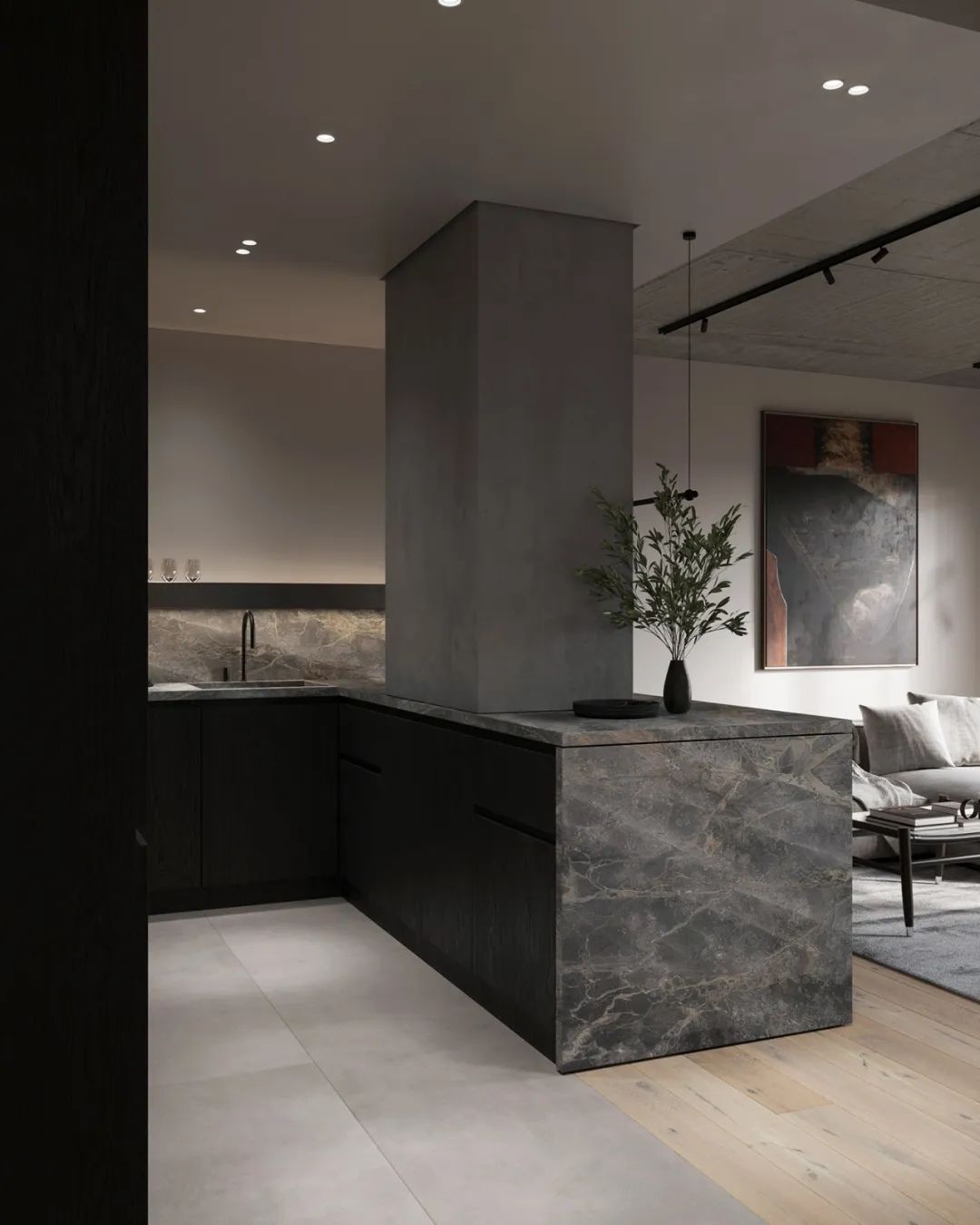 简约诗意的现代都市住宅设计丨Tanya Shevchenko-6