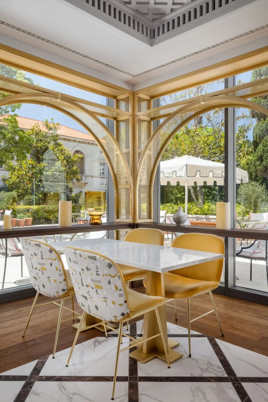 希尔顿帝国杜布罗夫尼克冬园餐厅丨克罗地亚丨GODDARD LITTLEFAIR-18