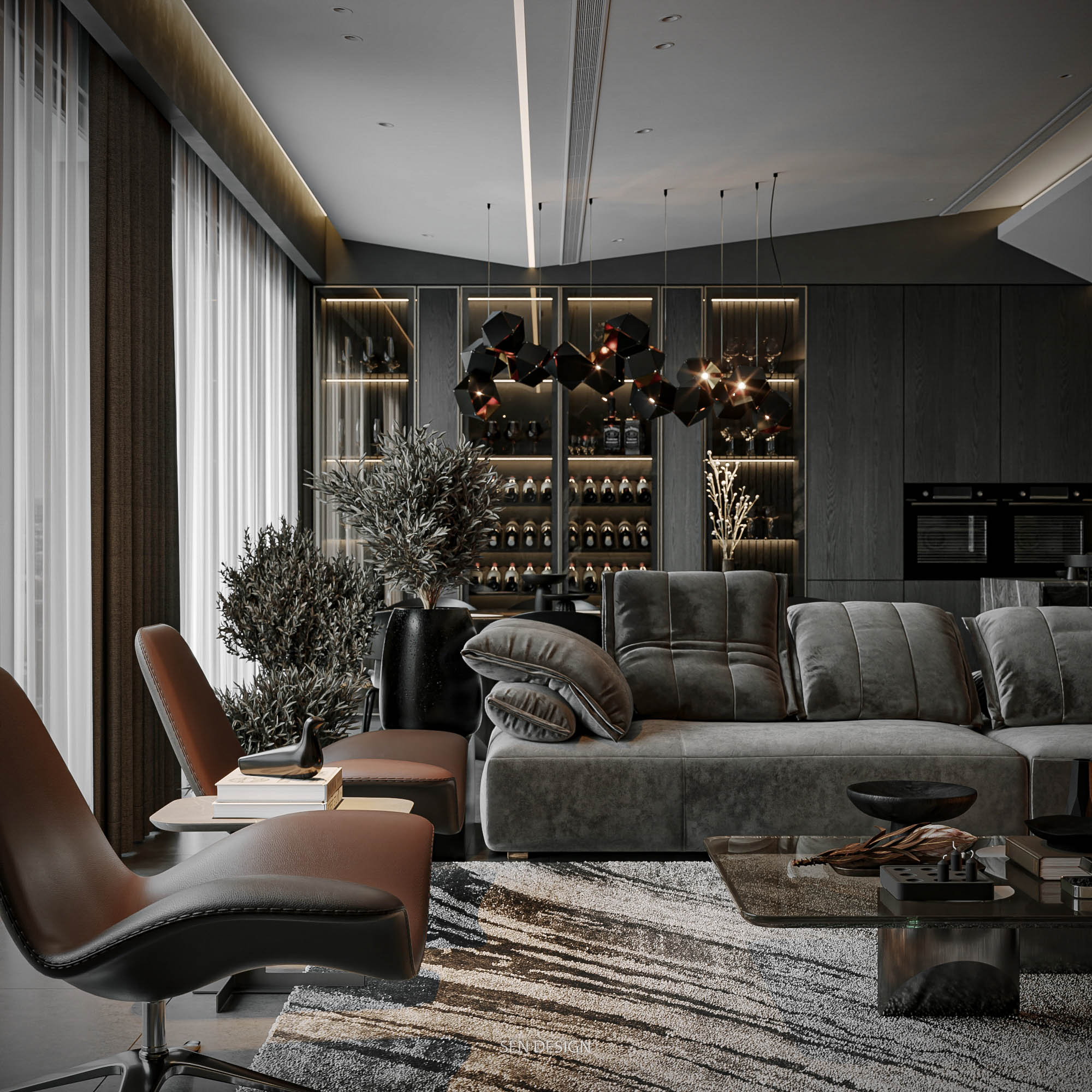 PENHOUSE APARTMENT大平层-5