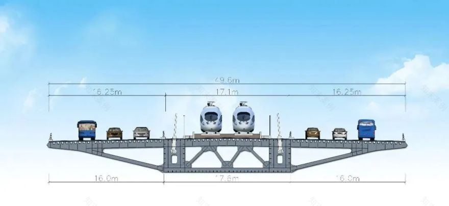 世界首座公铁两用四塔斜拉桥!合龙!-13
