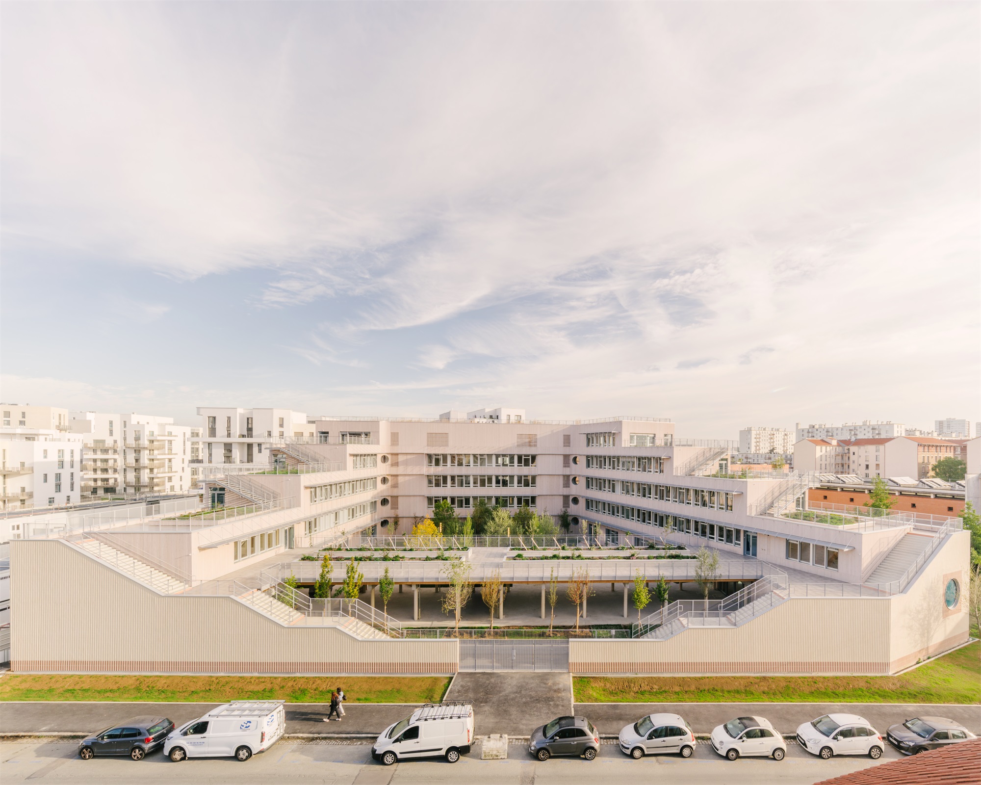 多米尼克·弗洛学校综合体丨法国-9