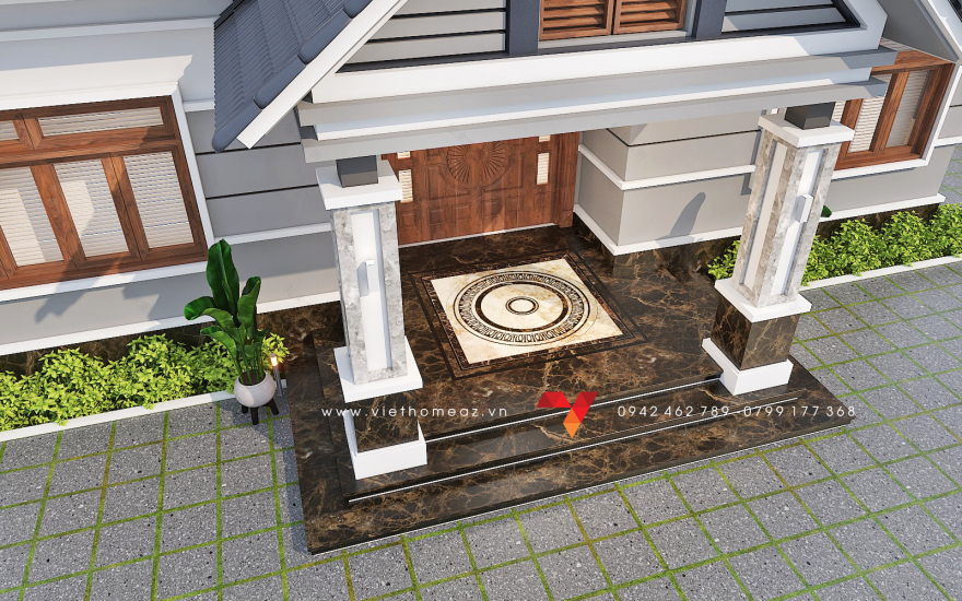 河内市巴维街房屋设计丨Kiến Trúc – Nội Thất VietHome-10