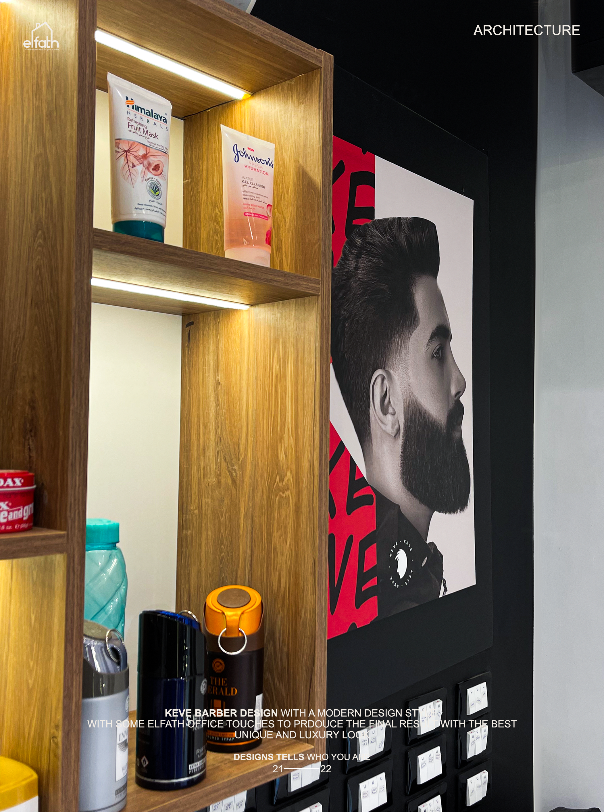 Keve barber - interior design --60