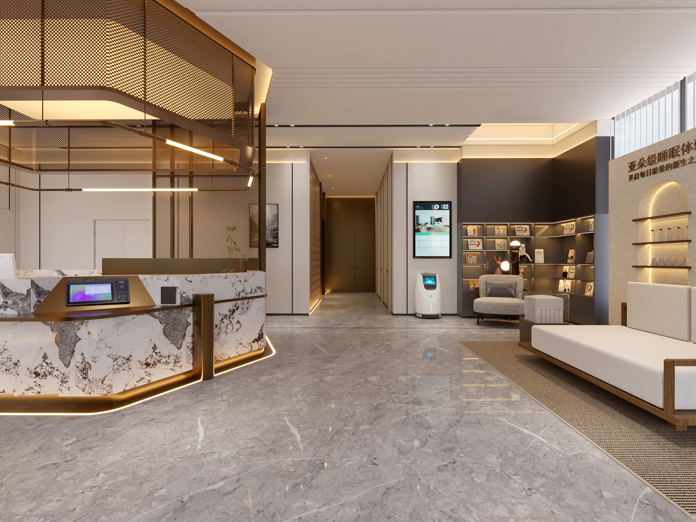 酒店大堂渲染设计-Jy-5