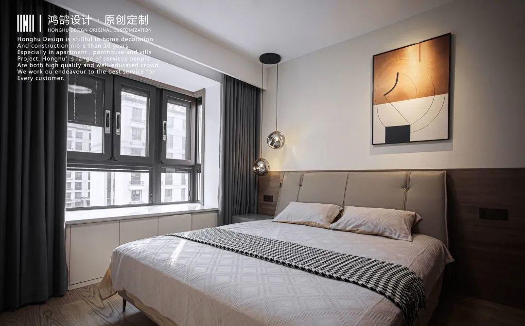 现代平层公寓设计丨中国芜湖丨芜湖鸿鹄设计-17