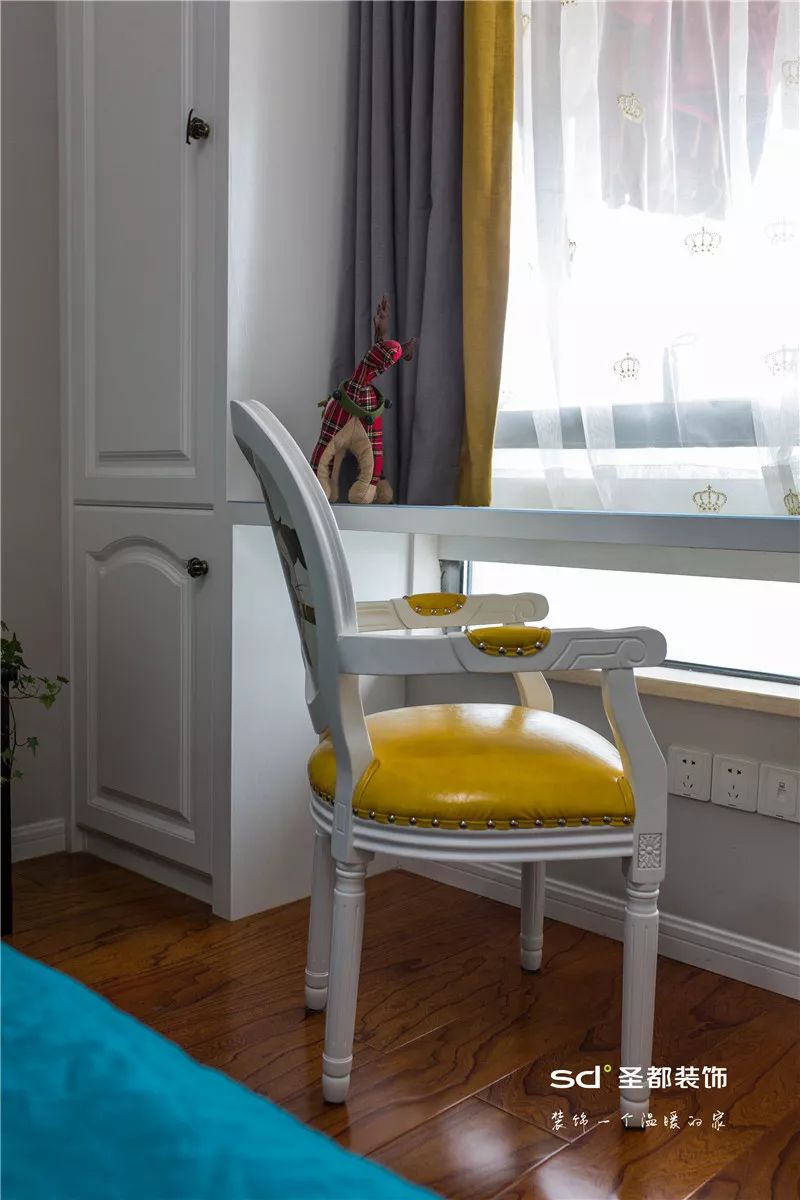 嘉兴南德大院 125㎡简约美式儿童房,设计精巧,亮点纷呈-23