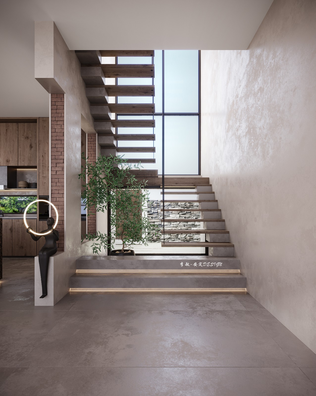 《归》 | 山间灵感,混搭自然的现代设计-14