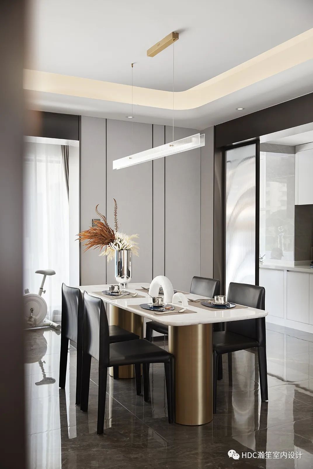 绵竹仟坤天朗样板间丨中国德阳丨HDC成都瀚笙室内设计有限公司-12