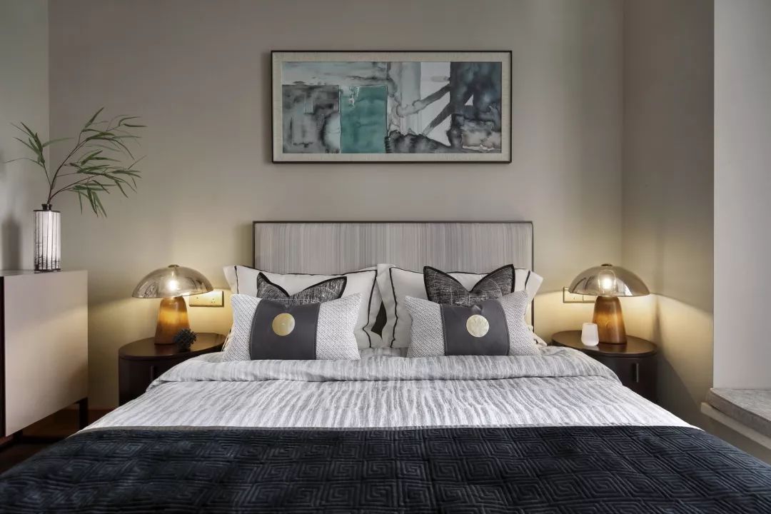 融创东莞黄江晨熙花园现代中式住宅样板房-27