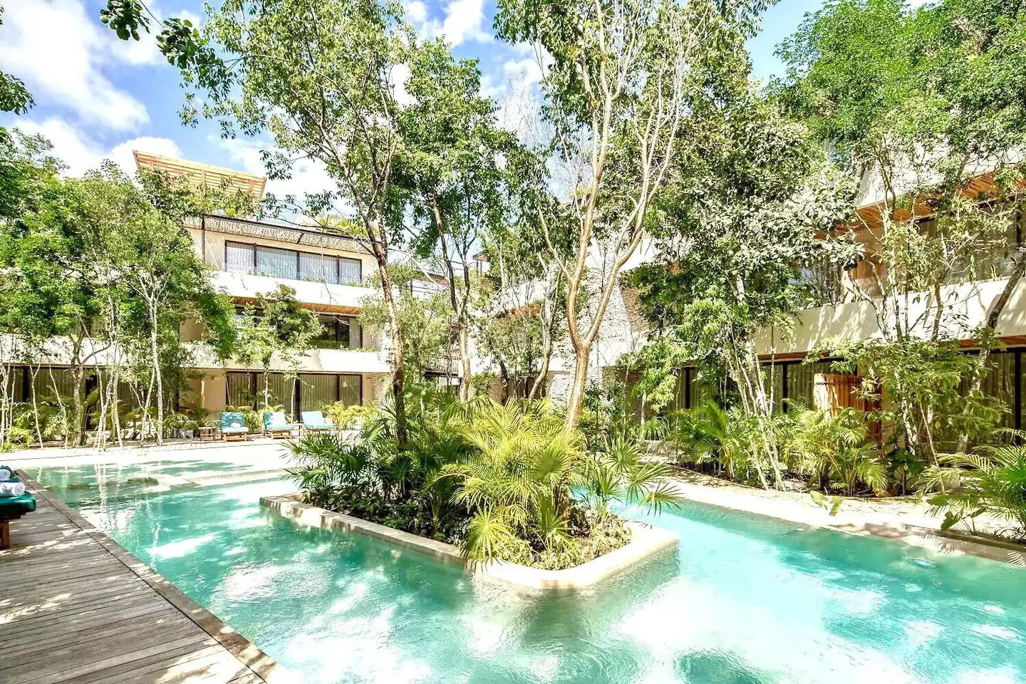 墨西哥 Tulum 绿色度假公寓,现代设计与自然完美融合-12