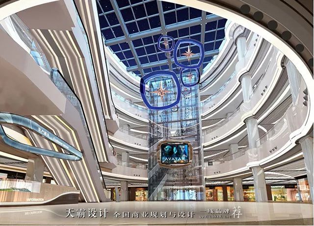 合肥华南城奥特莱斯:现代风格设计塑造“银河星光”主题形象-32