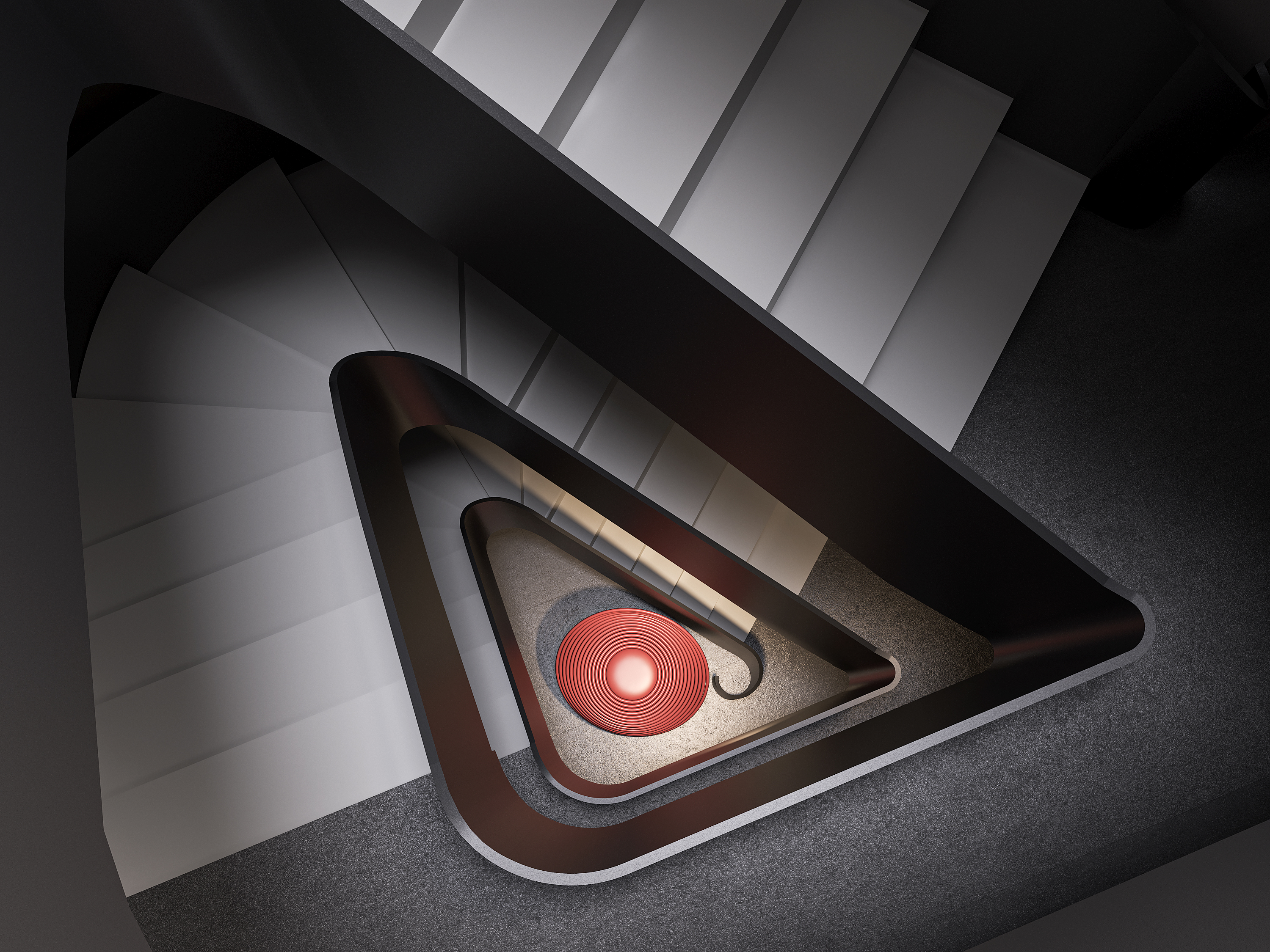 Corona渲染作品┃黑白灰-16