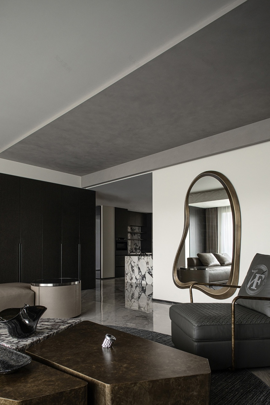 三只喜鹊|自带质感 高级深邃丨杭州黎水仁佳设计公司-13