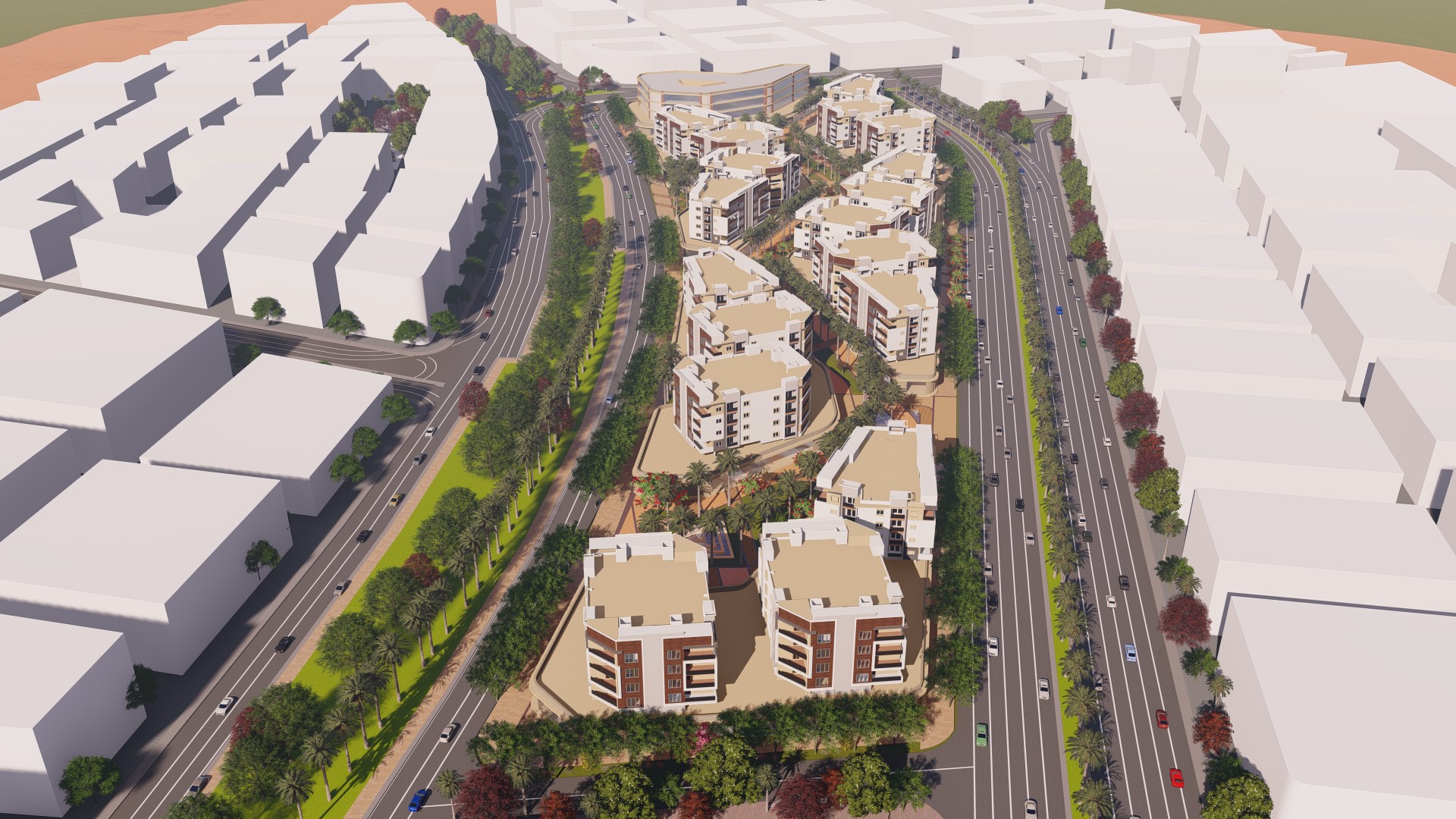 汽车之星混合用途综合体丨埃及开罗丨Distance Studio Consultants-22