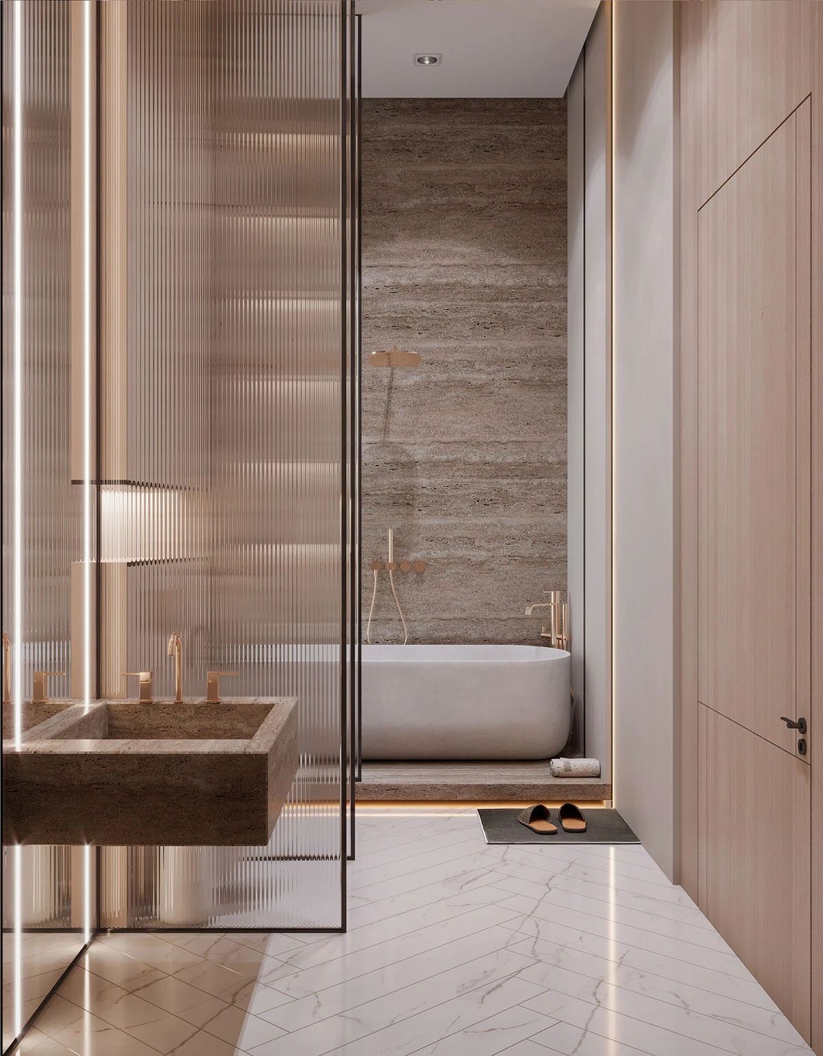 精致而又放松的一套大宅设计-13