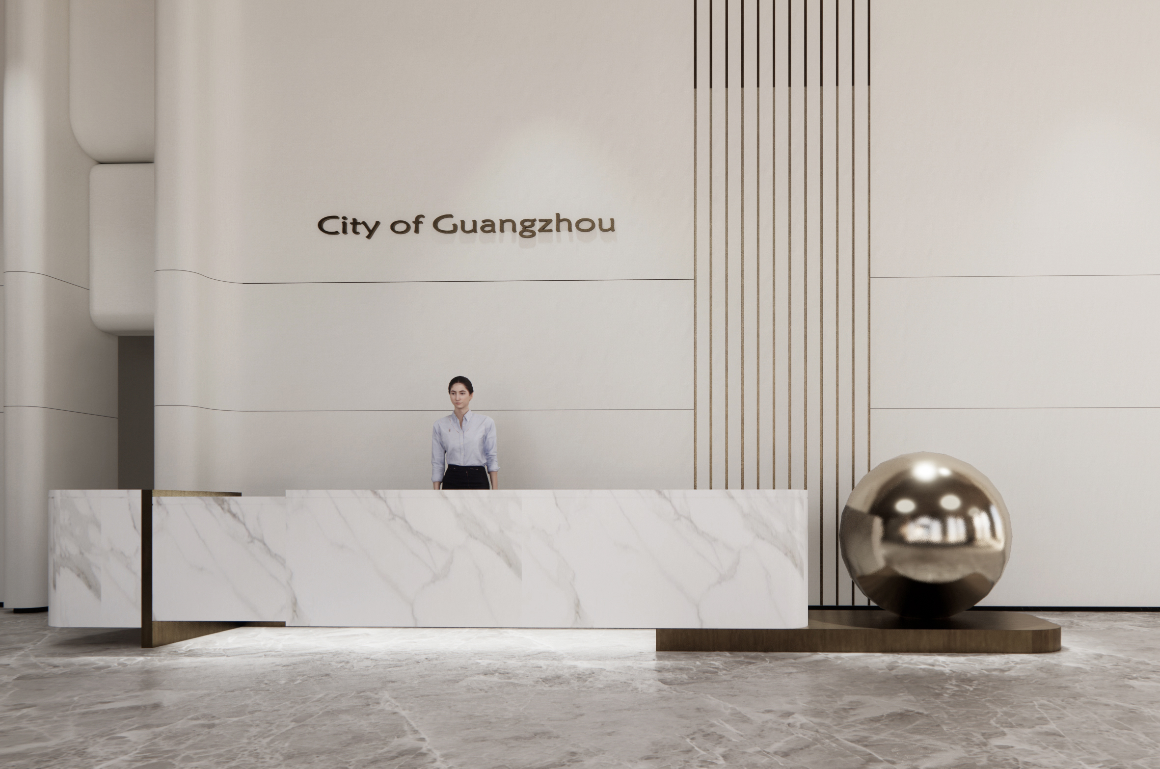 广州国际金融城大堂中心设计方案丨中国广州丨卓美设计-19