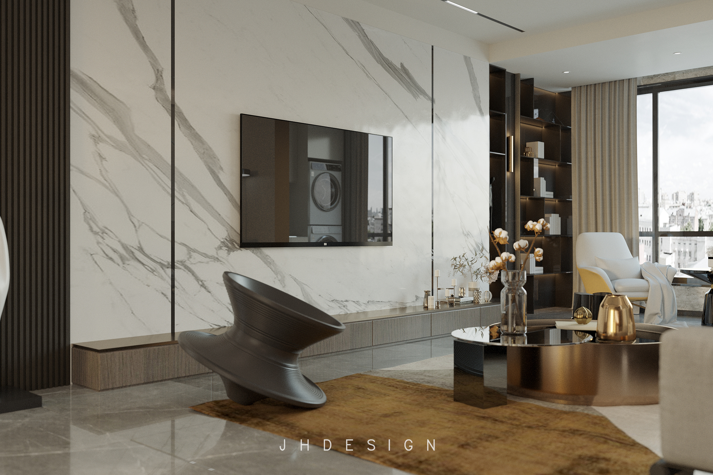 暗色系现代轻奢风格                     -2