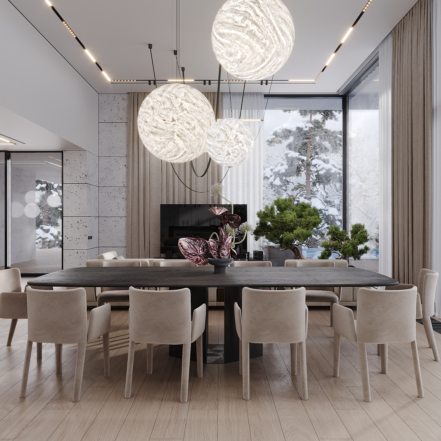 Interior design villa at Moscow-3