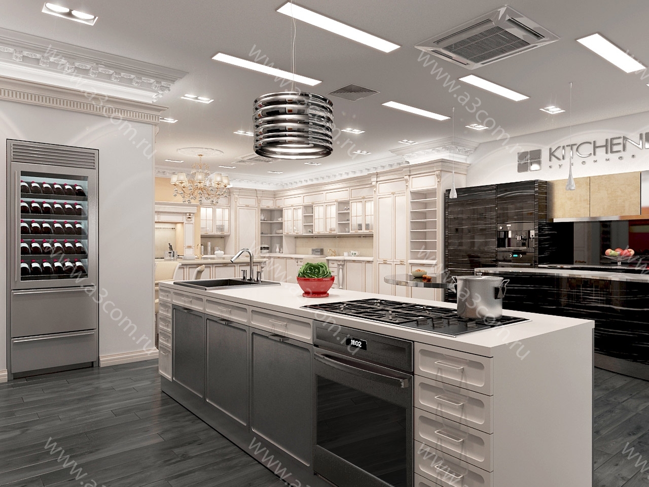 Выставочный зал ASTER（ASTER展厅）丨Атриком（未明确该词具体含义,推测为设计方）-1