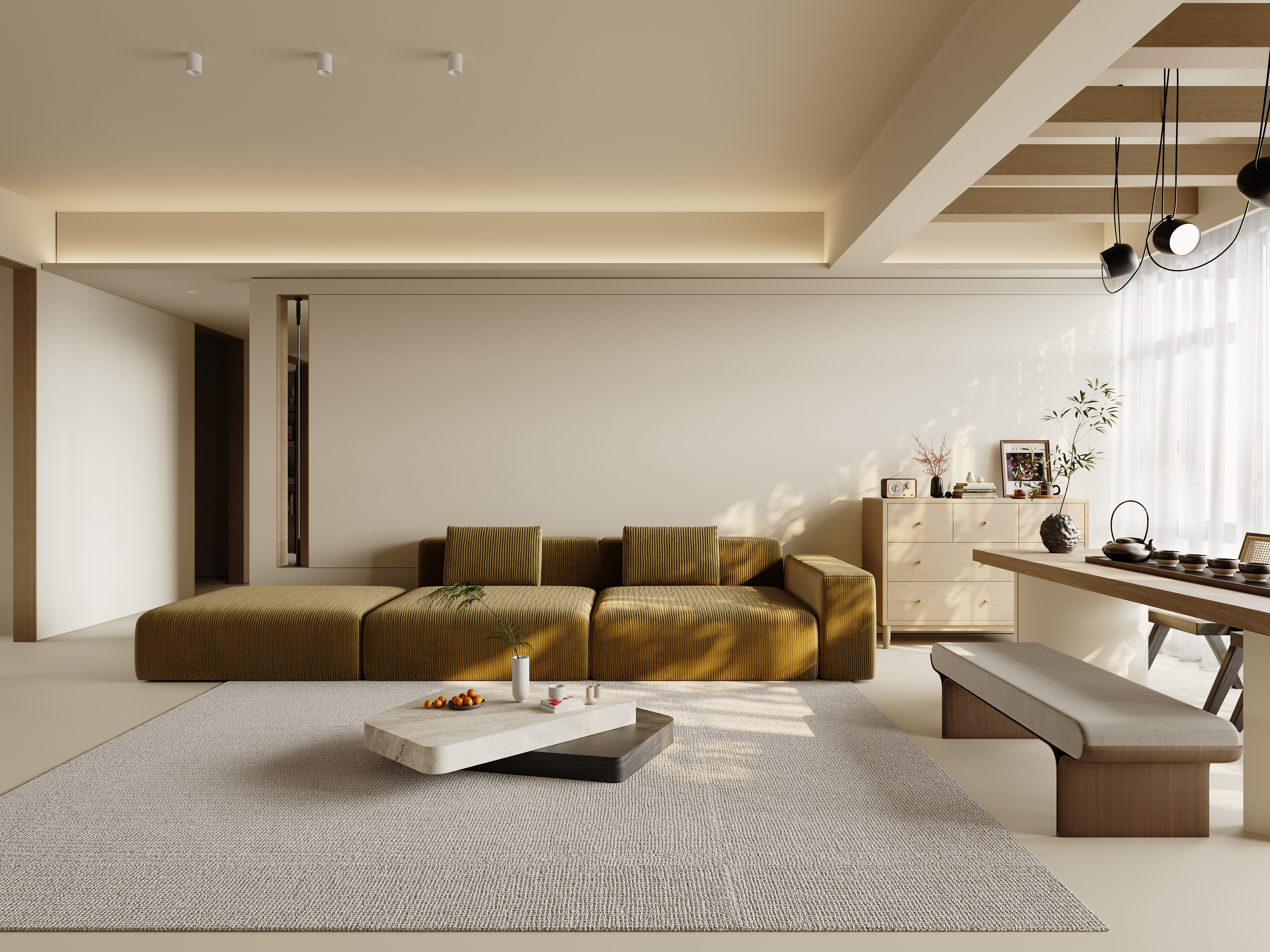 奶油原木极简表现-7