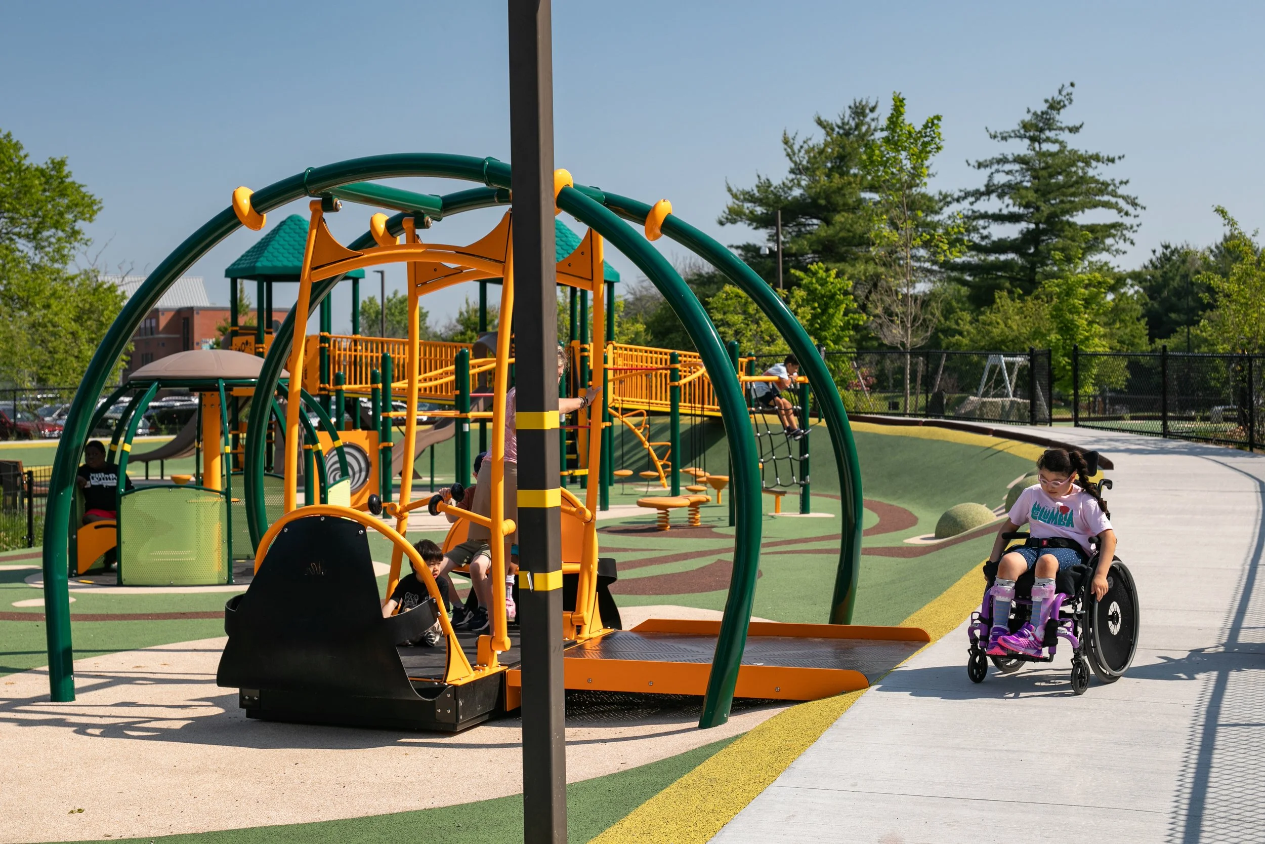 麦格林学校操场丨美国丨Copley Wolff-14