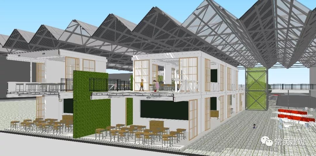 深圳石厦小学“开放式教学空间”的绿色建构-58