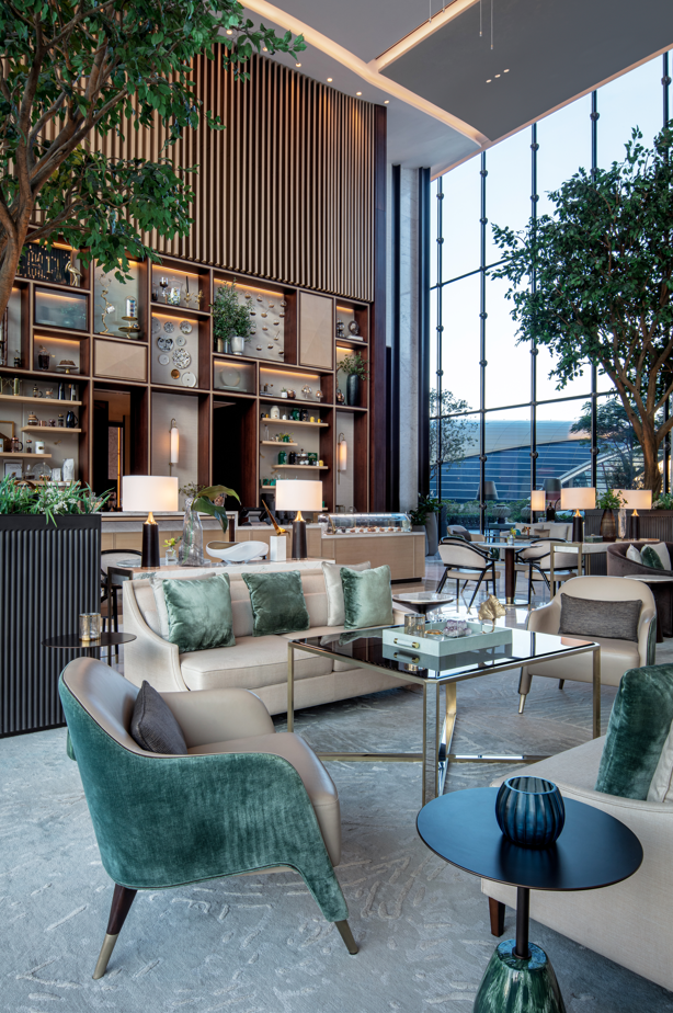 迪拜天际地标酒店室内设计丨阿联酋迪拜丨HBA新加坡事务所-12