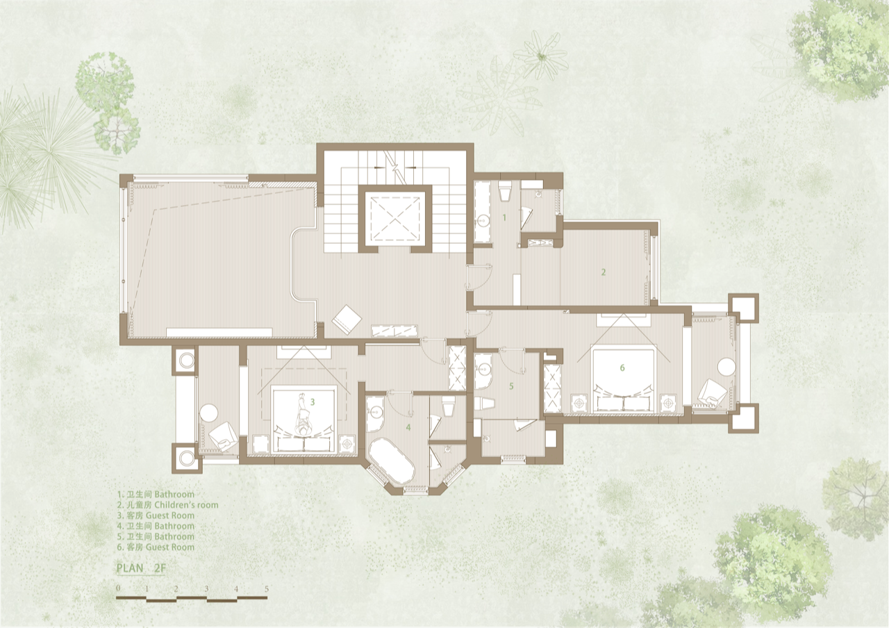 珊瑚宫殿度假别墅丨中国三亚丨JSD 简璞设计-85