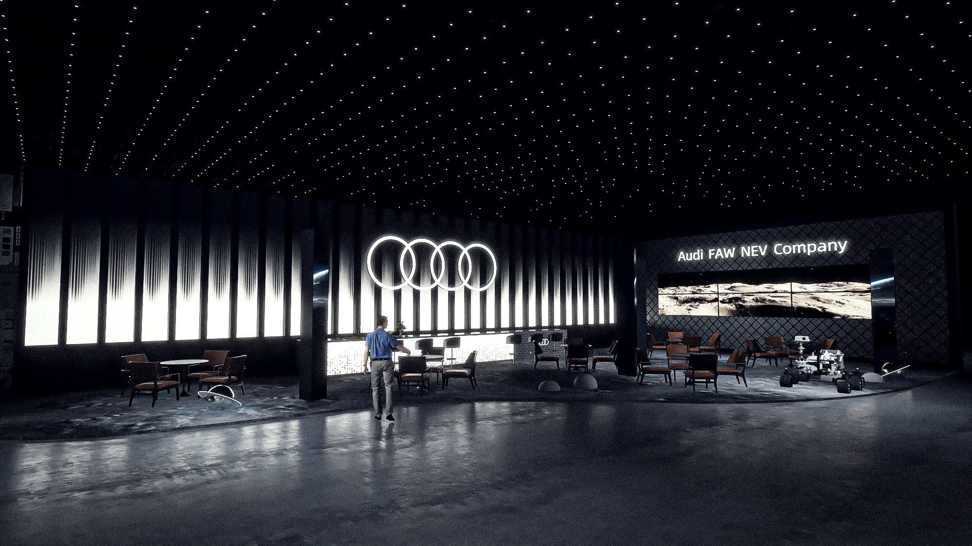 Audi E-tron 发布会-4