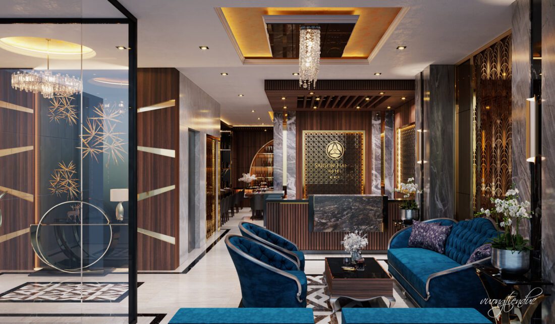 3D 室内酒店场景模型丨VuongTienDuc-7