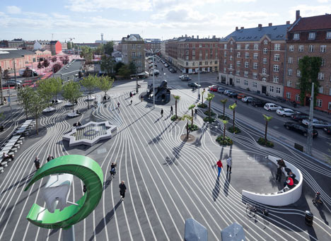 Superkilen park by BIG, Topotek1 and Superflex-6