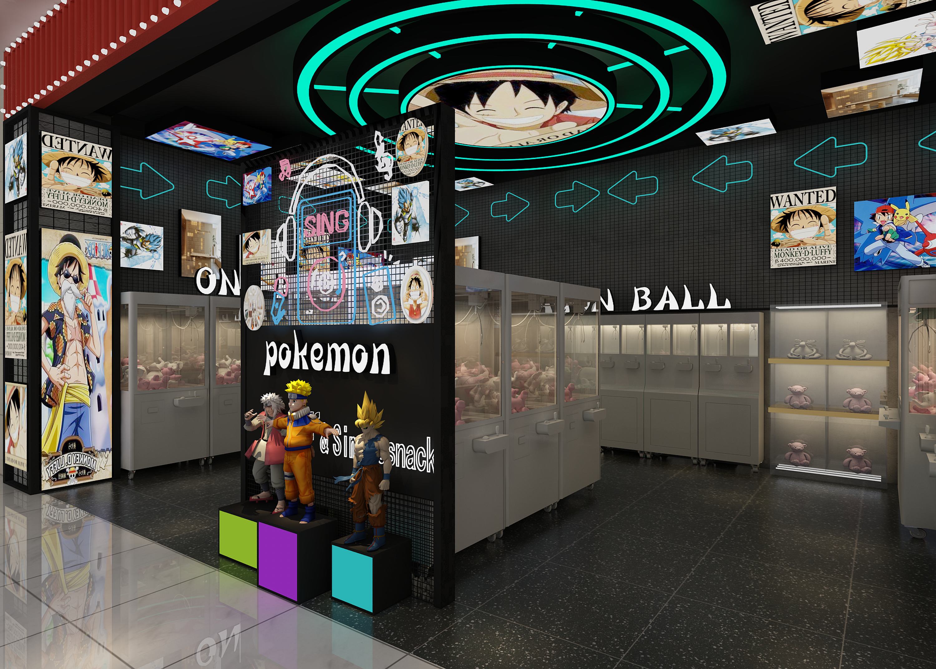 深圳易乐娃娃机店 | 动漫主题自助空间-24