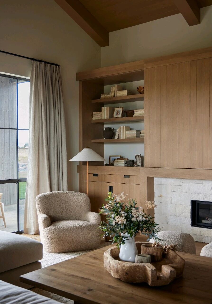 Oregon House丨美国俄勒冈丨霍金斯室内设计事务所 Hawkins Interiors-11