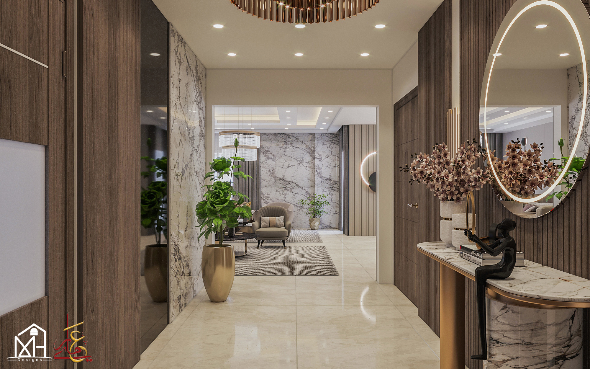 Modern Contemporary Reception & Entrance-19