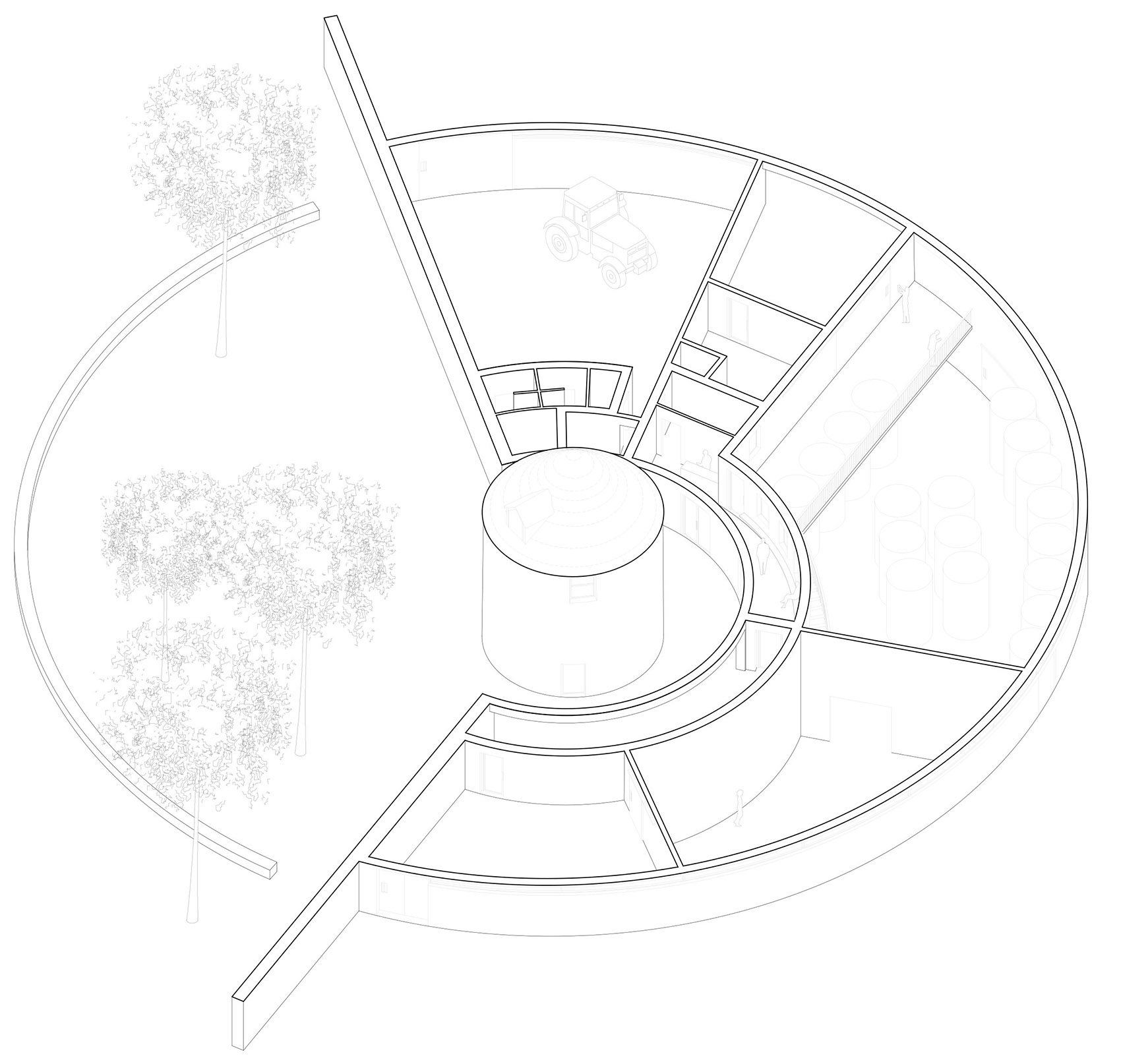 萨尔佐葡萄酒仓库丨法国丨Carmen Maurice Architecture-43